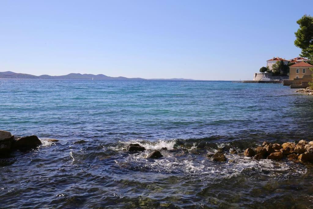 Seafront Beach Apartment - Directly At The Beach Zadar Exteriér fotografie