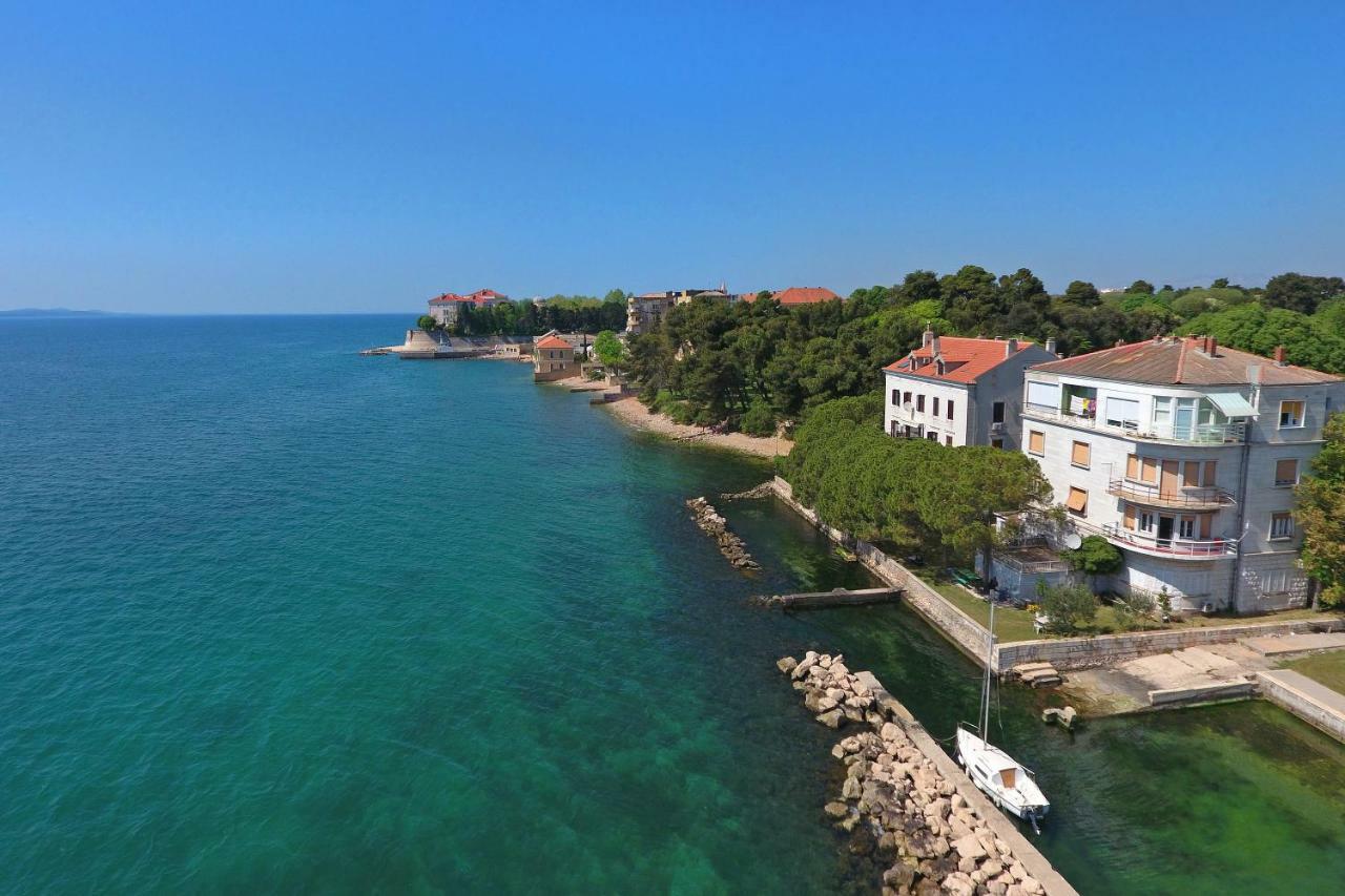 Seafront Beach Apartment - Directly At The Beach Zadar Exteriér fotografie