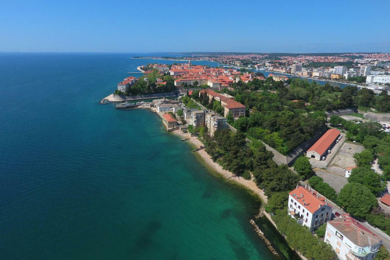 Seafront Beach Apartment - Directly At The Beach Zadar Exteriér fotografie